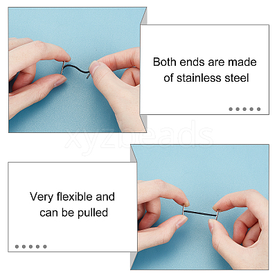 330pcs 11 style Elastic Barbed Cord FIND-PH0003-93-1