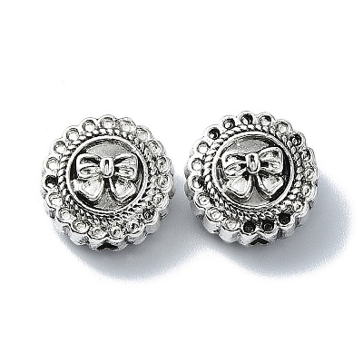 Tibetan Style Alloy Beads TIBEB-F065-05AS-1