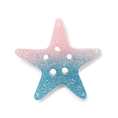 Gradient Color Opaque Resin Decoden Cabochons CRES-P036-01A-03-1
