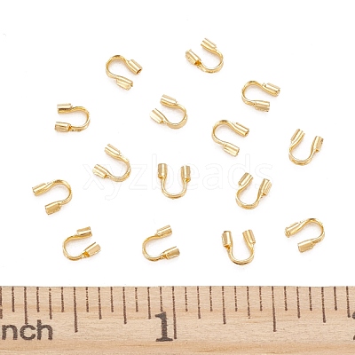 Eco-Friendly Rack Plating Brass Wire Guardians X-KK-I606-30G-NR-1