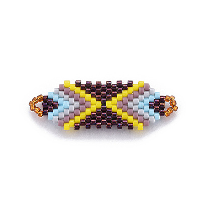 MIYUKI & TOHO Handmade Japanese Seed Beads Links SEED-A027-D32-1