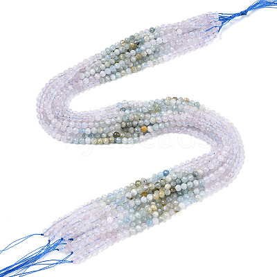 Natural & Synthetic Mixed Gemstone Beads Strands G-D080-A01-01-12-1