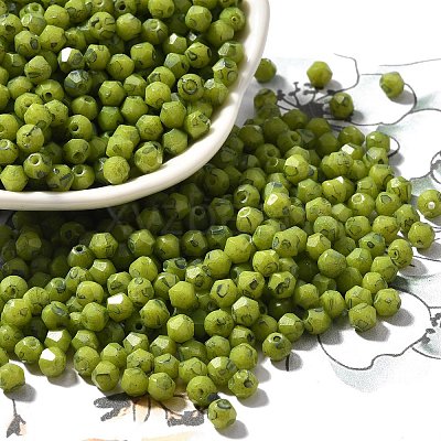 Picasso Baking Paint Glass Seed Beads SEED-A032-02A-07-1