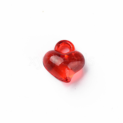 Transparent Acrylic Pendants X-MACR-N013-035-1