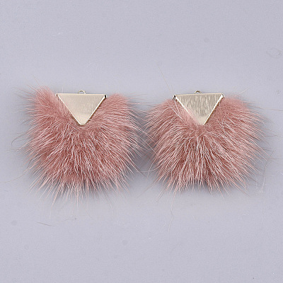 Faux Mink Fur Tassel Pendant Decorations FIND-S302-05F-1
