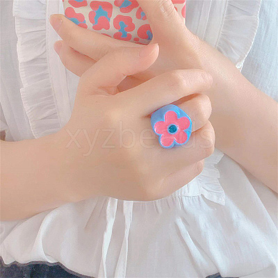 Resin Finger Rings for Women FS-WG0F165-06-1