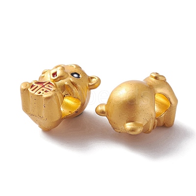 Zinc Alloy European Beads FIND-WH0048-76-1