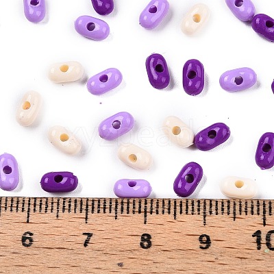 Opaque Acrylic Beads MACR-T048-02M-21-1