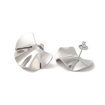 Non-Tarnish 304 Stainless Steel Stud Earrings EJEW-A022-23P-1