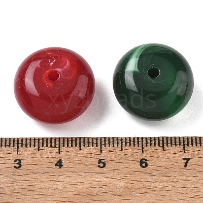 Two Tone Acrylic Beads AC-CBABA33-01-1