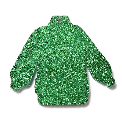 Christmas Themed Acrylic Pendants SACR-P022-03C-1