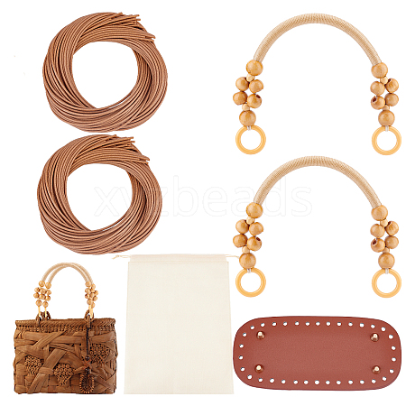 DIY PU Leather Bag Making Kits DIY-WH0308-92-1