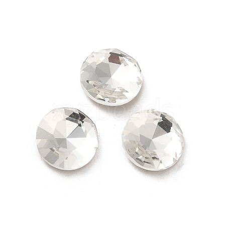 Glass Rhinestone Cabochons RGLA-P037-10B-001-1