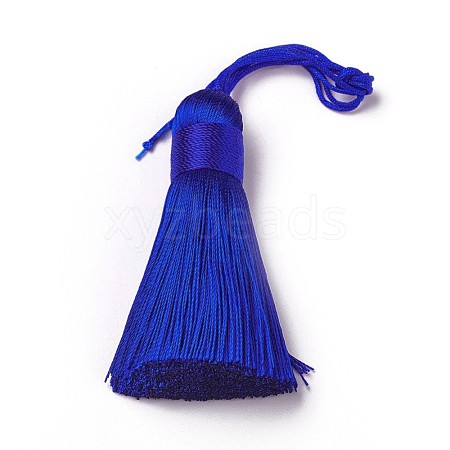 Polyester Tassel Big Pendants HJEW-K030-A-33-1