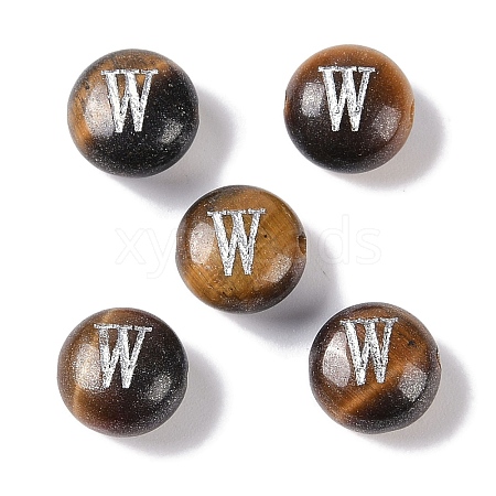 Natural Tiger Eye Beads G-L524-20W-02-1