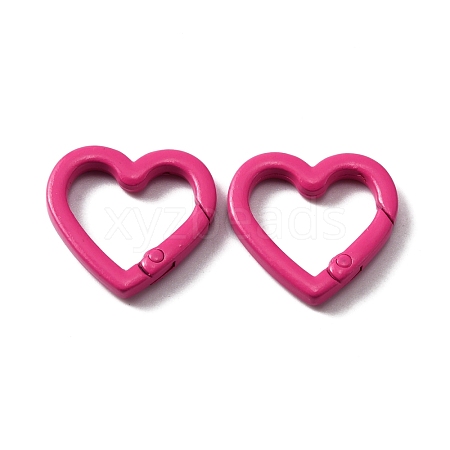 Zinc Alloy Spring Gate Rings FIND-WH0036-28H-1