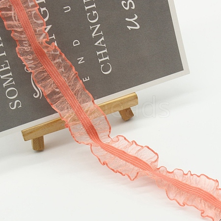 Chinlon Elastic Lace Trim EW-WH0013-18G-1