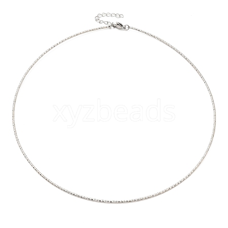 Non-Tarnish 304 Stainless Steel Necklaces STAS-D084-31P-1