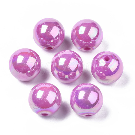 Opaque Acrylic Beads MACR-S370-D16mm-30-1