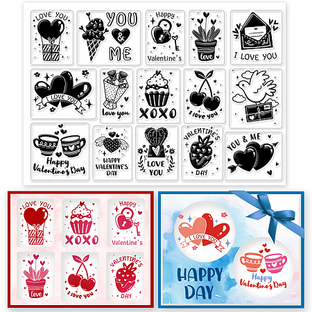 Custom PVC Plastic Clear Stamps DIY-WH0448-0381-1