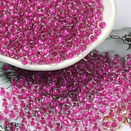 6/0 Transparent Colours Glass Seed Beads SEED-P006-01A-04-1