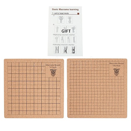 Cork Wood Blocking Mats for Knitting KNIT-PW0001-07-1