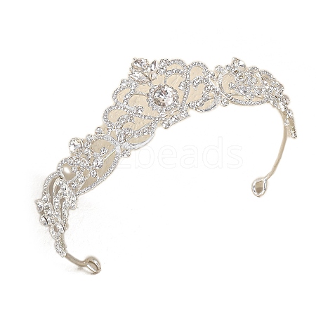 Rhinestone Hair Bands PW-WGED46A-08-1