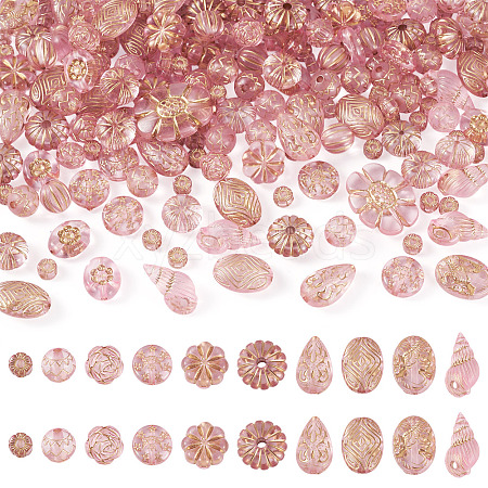 100G Transparent Acrylic Beads OACR-BT0001-07A-1