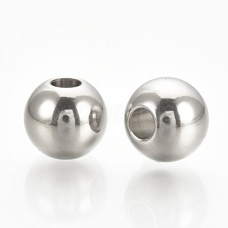 304 Stainless Steel Beads X-STAS-S076-76B-1