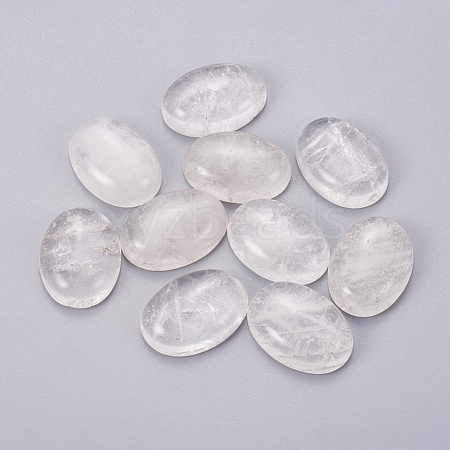 Natural Quartz Crystal Cabochons G-I219-07C-1