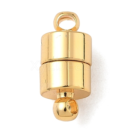 Column Brass Magnetic Clasps KK-B160-40G-1