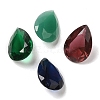 Pointed Back Glass Rhinestone Cabochons GLAA-B012-32C-1