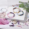  DIY Imitation Gemstone Curved Tube Bracelet Making Kit DIY-NB0007-30-5