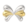 304 Stainless Steel Stud Earrings AJEW-Q001-01PG-1