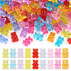  200Pcs Transparent Acrylic Beads MACR-TA0001-36-1