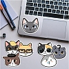 40Pcs 40 Styles Paper Cartoon Stickers Sets STIC-P004-22B-7