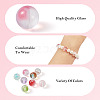 120Pcs 8 Colors Transparent Glass Beads GLAA-CW0001-05-6