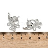 Brass Micro Pave Cubic Zirconia Pendants KK-C093-12P-3