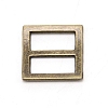 Alloy Slide Buckles FIND-WH0100-46B-AB-2