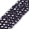 Electroplate Glass Beads Strands LS-EGLA-A044-P4mm-A11-1