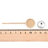 Alloy Hair Bobby Pin Findings FIND-G112-01C-3