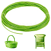 Plastic Rattan Wicker Strips DIY-WH0816-132D-1