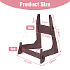 Wood Tea Brick Display Easels ODIS-WH0025-163A-2