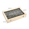 Wooden Pendant Presentation Boxes ODIS-P006-08-2