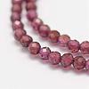 Natural Garnet Beads Strands G-K182-2mm-10-3