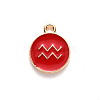 Alloy Enamel Pendants ENAM-S124-01B-07J-2