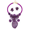Alloy Aluminum and Acrylic Resin Jewelry Sets FS-WGFFF05-01-3