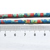 Dyed Synthetic Turquoise Beads Strands G-D356-B01-01-4