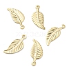 Brass Pendants KK-O131-16G-1