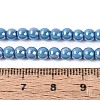 Electroplate Opaque Glass Beads Strands GLAA-T032-P4mm-AB13-01-3